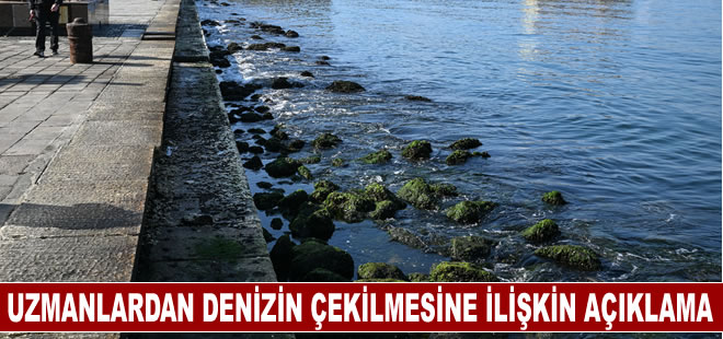 Uzmanlardan Ege Denizi'nde su çekilmesine ilişkin değerlendirme