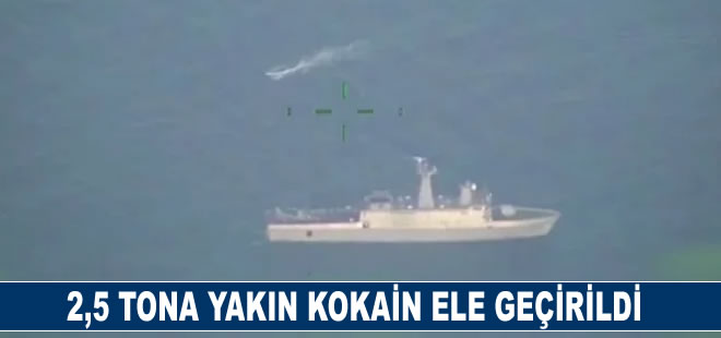 Meksika’da yaklaşık 2,5 ton kokain ele geçirildi