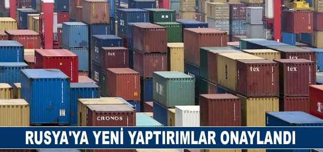 AB'den Rusya'ya yeni yaptırımlar