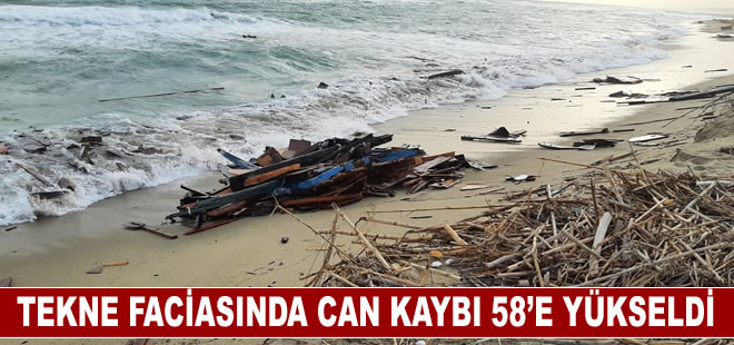 İtalya’daki tekne faciasında can kaybı 58’e yükseldi