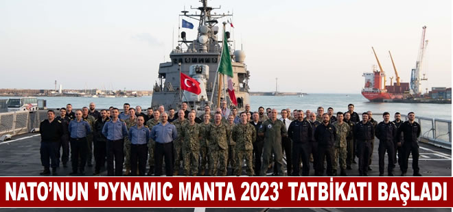 NATO’nun "Dynamic Manta 2023" tatbikatı İtalya'da başladı