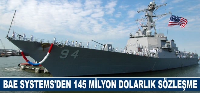 BAE Systems’den 145 milyon dolarlık modernizasyon sözleşmesi