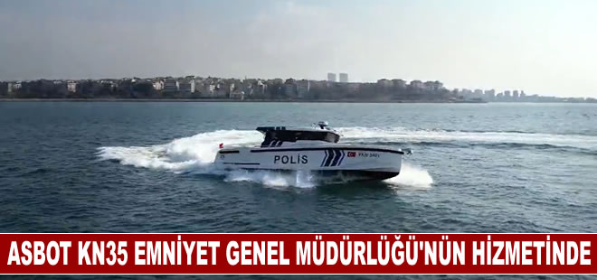 Yeni nesil emniyet botu ASBOT KN35 Emniyet Genel Müdürlüğünün hizmetinde