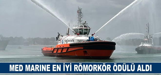 Med Marine en iyi römorkör ödülü aldı