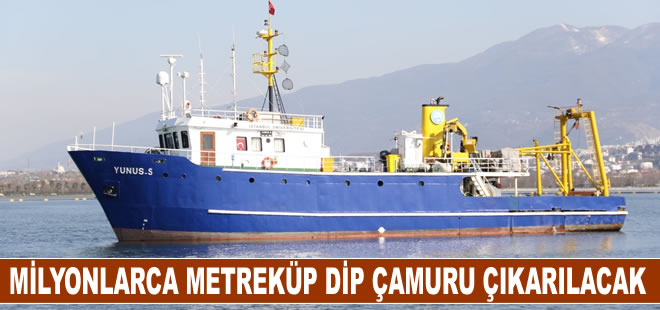 Körfezden milyonlarca metreküp dip çamuru çıkarılacak