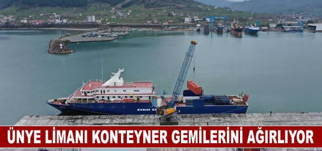 Ünye Limanı hareketlendi