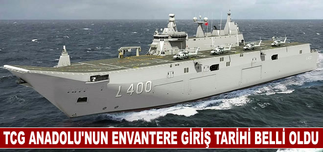 TCG ANADOLU için düzenlenecek törenin tarihi belli oldu