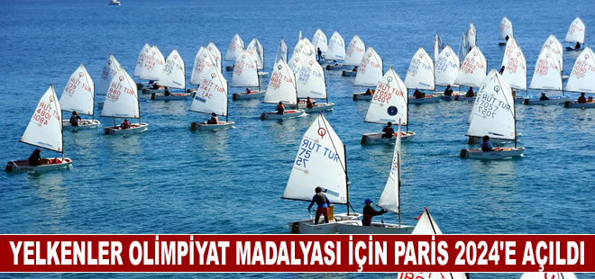 Yelkenler olimpiyat madalyası için Paris 2024'e açıldı