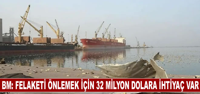 BM: Kızıldeniz'deki petrol tankerinin kurtarılması için 32 milyon dolara daha ihtiyaç var