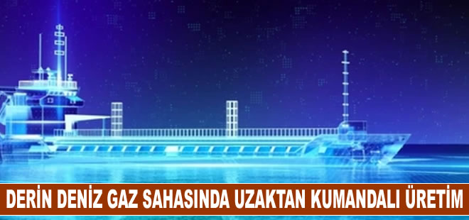 Çin'de Derin Deniz No.1 Doğal Gaz Sahası, Uzaktan Kumandalı Üretime Geçti