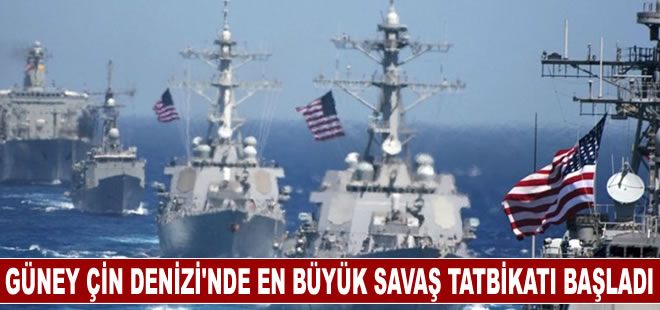 ABD ile Filipinler, Tayvan Boğazı'nın yakınındaki sularda "en büyük" savaş tatbikatına başladı