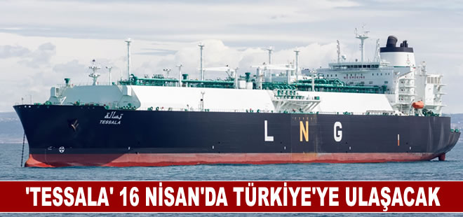 Cezayir'den yola çıkan LNG gemisi 16 Nisan'da Türkiye'ye ulaşacak