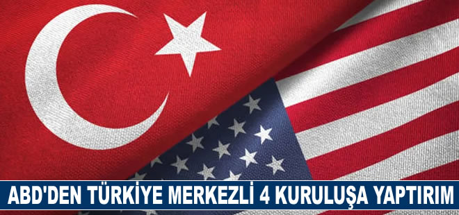 ABD'den Türkiye merkezli 4 kuruluşa yaptırım