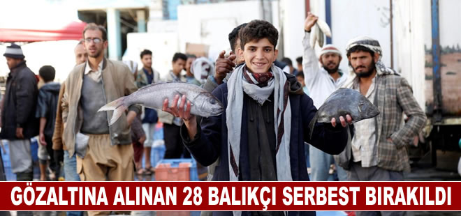 Eritre'de gözaltına alınan 28 balıkçı serbest bırakıldı