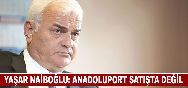 Yaşar Naiboğlu: AnadoluPort satışta değil