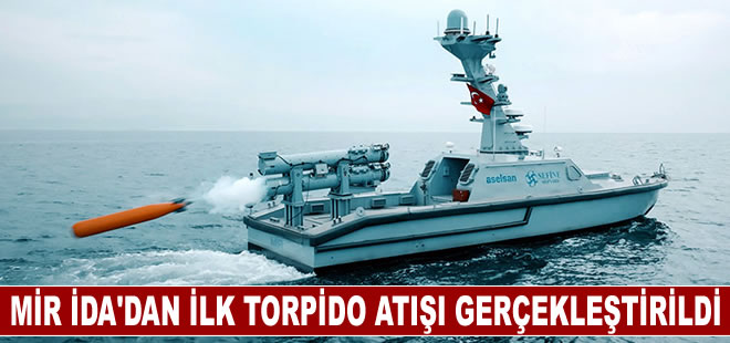 MİR İDA’dan Torpido atışı gerçekleştirildi