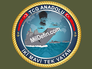 İşte TCG Anadolu’nun amblemi