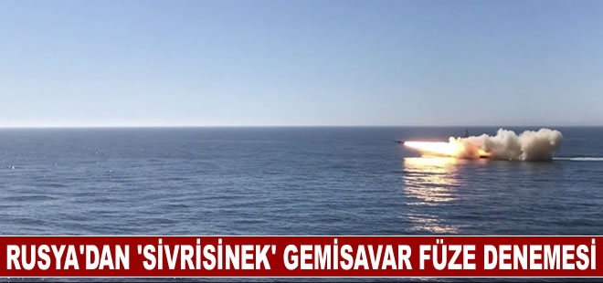 Rusya'dan "Sivrisinek" gemisavar füze denemesi