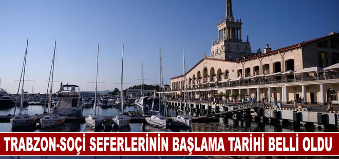 Trabzon-Soçi feribot seferleri başlıyor