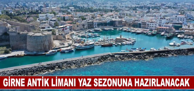 Girne Antik Limanı, restore edilip yenilenerek yaz sezonuna hazırlanacak