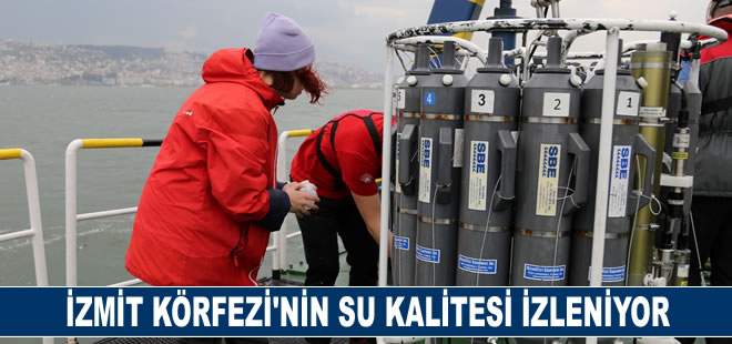 İzmit Körfezi'nin su kalitesi izleniyor