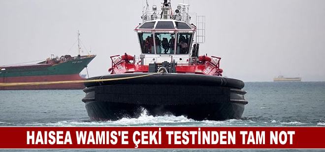 HaiSea Wamis’e çeki testinden tam not