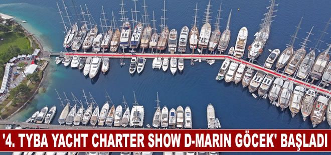 "4. TYBA Yacht Charter Show D-Marin Göcek" Fethiye'de başladı