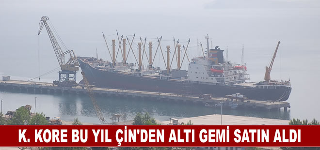 Kuzey Kore Çin'den yıl başından bu yana altı gemi satın aldı