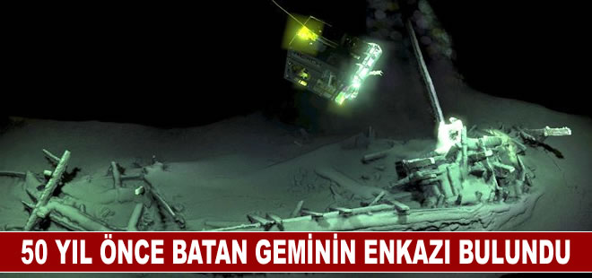 50 yıl önce batan Blythe Star yük gemisinin enkazı bulundu