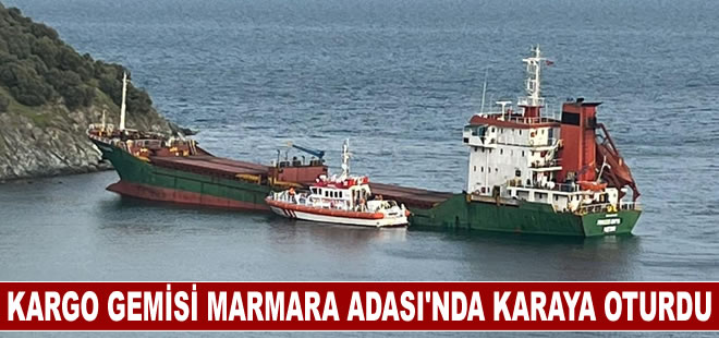 'PRINCESS WAFYA'  Marmara Adası'nda karaya oturdu