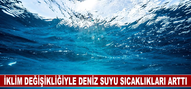 İklim değişikliğiyle birlikte deniz suyu sıcaklıkları arttı