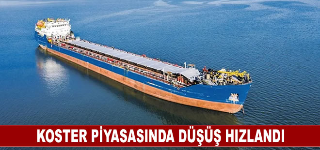 Koster piyasasında düşüş hızlandı