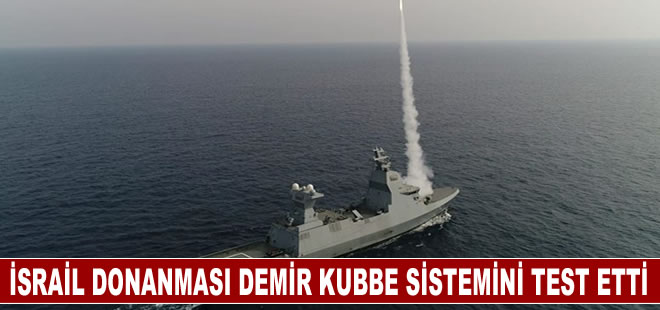 İsrail, donanma için geliştirdiği Demir Kubbe sistemini Alaska’da test etti