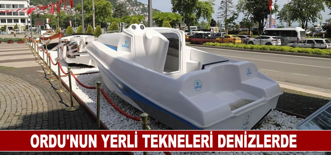 Ordu’nun yerli tekneleri denizlerde