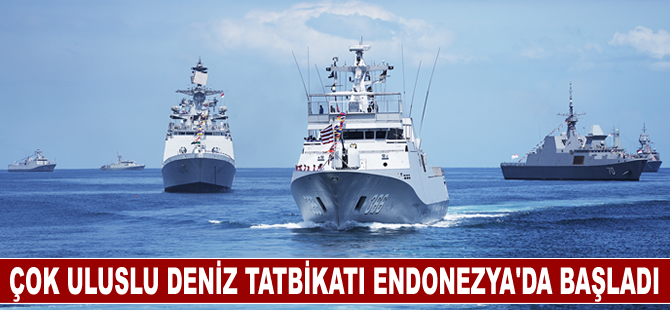 Endonezya'da Çok Uluslu Deniz Tatbikatı Başladı