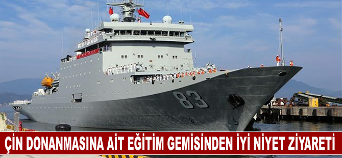 Çin Donanmasına Ait Eğitim Gemisinden Brunei'ye İyi Niyet Ziyareti