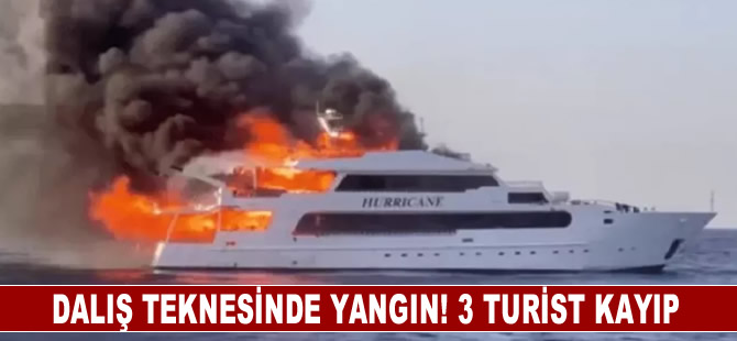 Mısır’da tekne yangını: 3 İngiliz turist kayıp