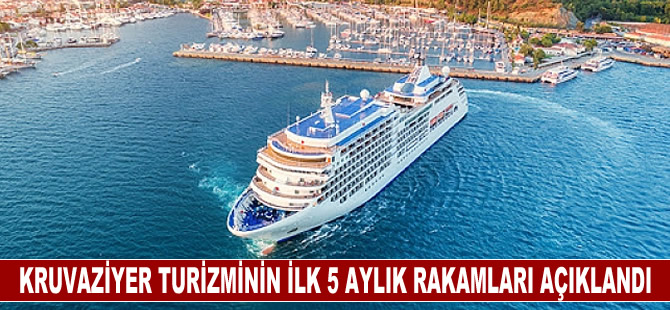 Kruvaziyer turizminin ilk 5 aylık rakamları açıklandı