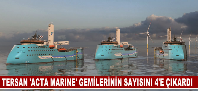 Tersan Tersanesi 'Acta Marine' Gemilerinin Sayısını 4’e Çıkardı