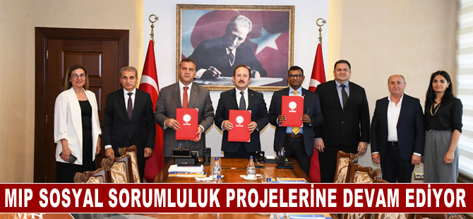 MIP Sosyal Sorumluluk Projelerine Devam Ediyor