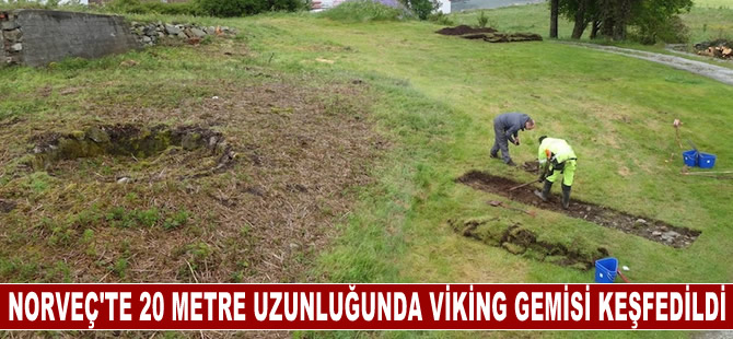 Norveç’te 20 Metre Uzunluğunda Viking Gemisi Keşfedildi