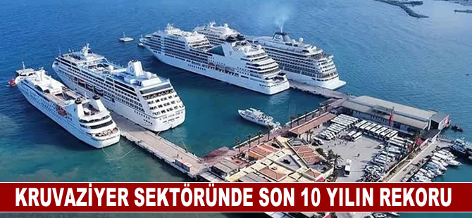 Kruvaziyer sektöründe son 10 yılın rekoru geldi