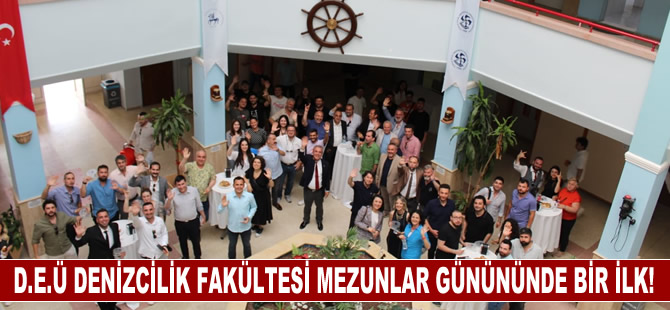 Dokuz Eylül Üniversitesi Denizcilik Fakültesi Geleneksel Mezunlar Gününü (Kumru Günü) Kutladı