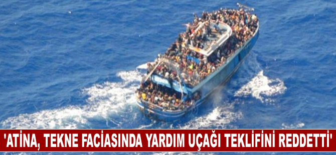 Frontex: Atina, yüzlerce göçmenin kaybolduğu tekne faciasında yardım uçağı teklifini reddetti