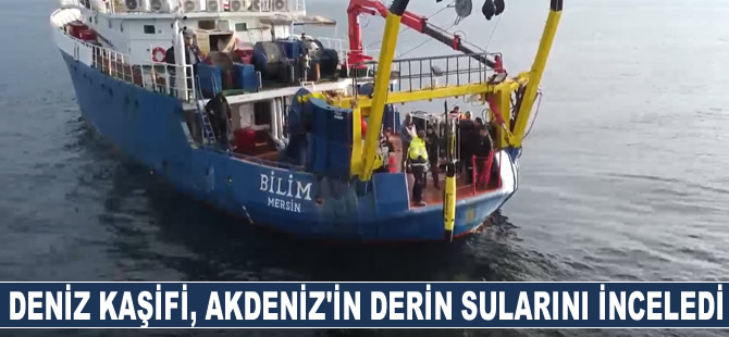 Deniz Kaşifi, Akdeniz'in derin sularında iklim değişikliğinin etkisini inceledi