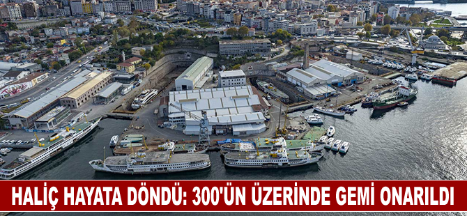 Şehir Hatları Genel Müdürü Sinem Dedetaş 300’ün üzerinde geminin onarıldığını söyledi: Haliç hayata döndü