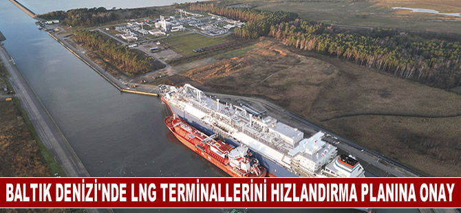 Almanya Federal Meclisi, Baltık Denizi'nde "LNG terminallerinin" hızlı inşa planını onayladı