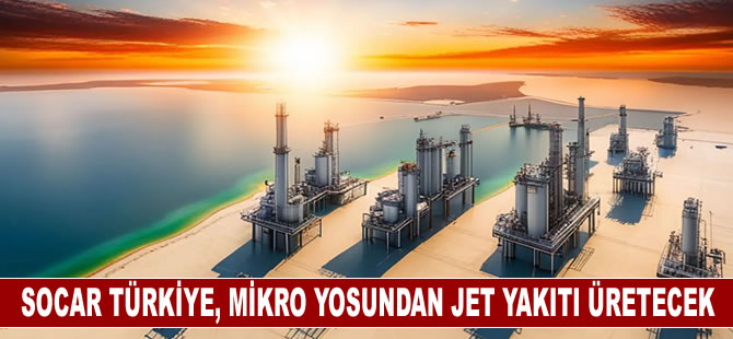 SOCAR Türkiye, mikro yosundan jet yakıtı üretecek