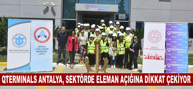 QTerminals Antalya, sektörde nitelikli eleman açığının kapanması gerektiğinin önemine dikkat çekiyor