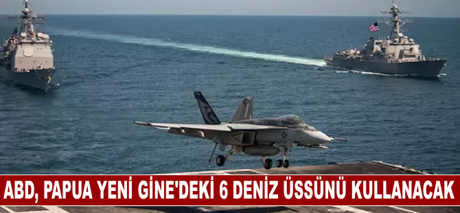 ABD'nin Papua Yeni Gine'deki deniz üssünü 15 yıllığına kullanacağı iddia edildi